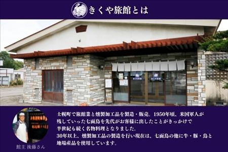 北海道 鳥スモークセット 4種類×6点セット きくや旅館 鶏肉 スモークチキン 手羽先スモーク 鳥レバースモーク 国産 燻製 くん製 おつまみ 肴 手作リ 薫製 無添加 詰め合わせ お取り寄せ 送料無料 十勝 士幌町【K03】