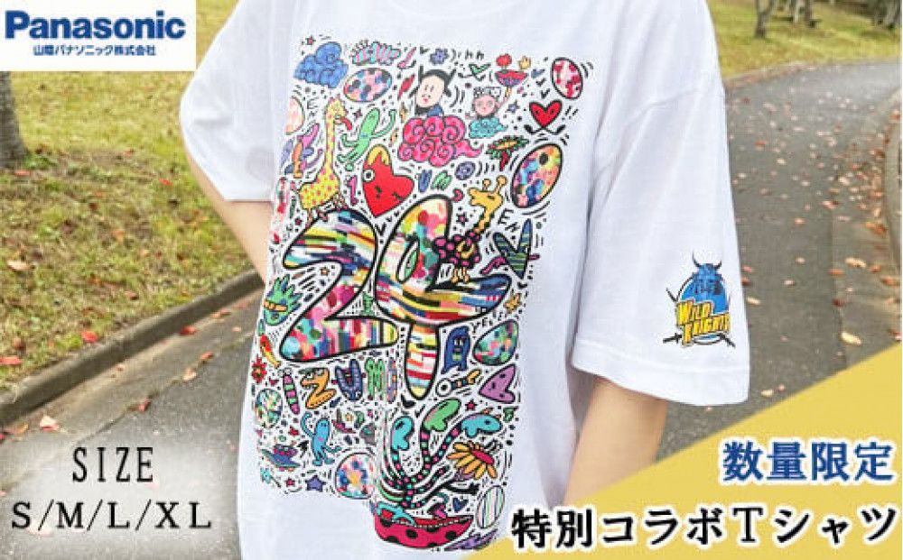 [Lサイズ]埼玉パナソニックワイルドナイツ×出雲市 特別コラボTシャツ 322032_CA001VC03