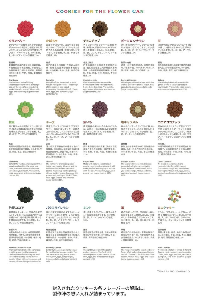 【ふるさと納税限定】となりの開花堂 お花のクッキー缶 クラシック(トレカ付き)[ 京都 アーティスト 村上隆 カイカイキキ スイーツ クッキー お菓子 おいしい 人気 おすすめ 取り寄せ 通販 送料無料 ふるさと納税 ] 261009_KA035