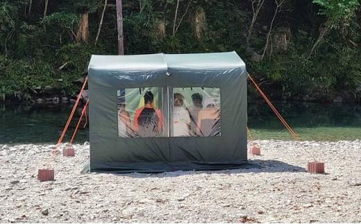 ガレージサウナ【サウナストーン（富士山の溶岩石）10kgプレゼント付】 222232_AC001