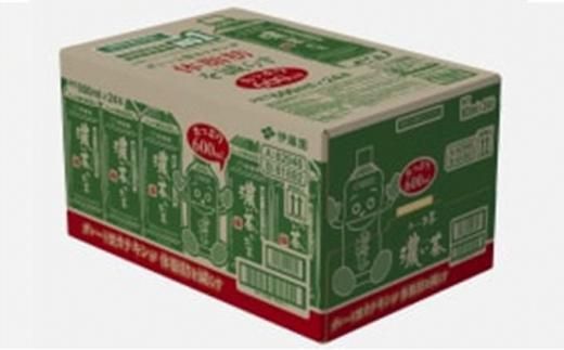 【定期便6ヶ月】お～いお茶　濃い茶600ml×24本　［おーいお茶 ペットボトル ケース 箱 伊藤園 静岡］ 222232_AT029