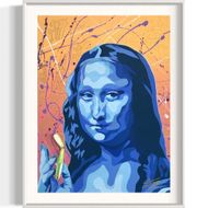 アクリル絵画 オーダー作品 F15(652mm×530mm)サイズ【絵画：似顔絵 / 額：ホワイト】 222232_CT003VC01