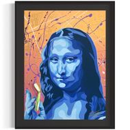 アクリル絵画 オーダー作品 F15(652mm×530mm)サイズ【絵画：似顔絵 / 額：ブラック】 222232_CT003VC02