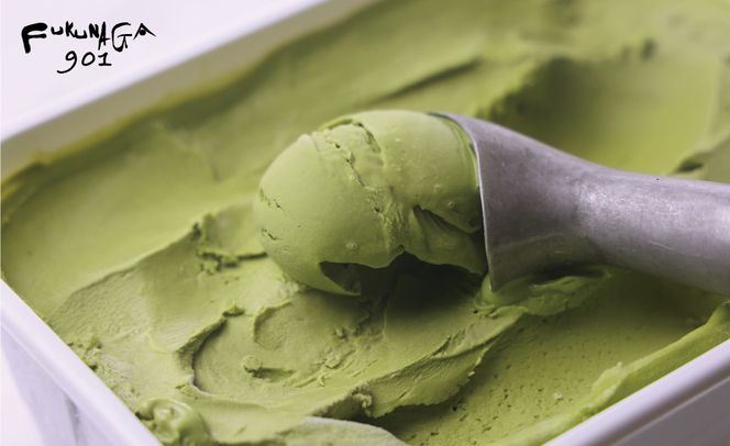 【FUKUNAGA901】バルクアイス 抹茶(たっぷり2L入り)［ 京都 駅ビル 大人気カフェ 大容量 アイス 抹茶  人気 おすすめ アイスクリーム スイーツ お菓子 洋菓子 ファミリーパック ご自宅用 ギフト プレゼント お取り寄せ 通販 送料無料 ふるさと納税 ］ 261009_B-EX08