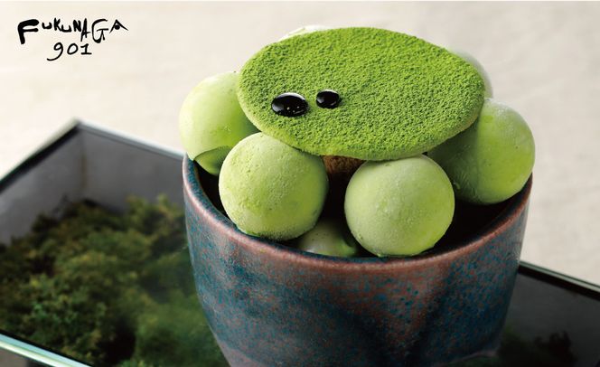 【FUKUNAGA901】バルクアイス 抹茶(たっぷり2L入り)［ 京都 駅ビル 大人気カフェ 大容量 アイス 抹茶  人気 おすすめ アイスクリーム スイーツ お菓子 洋菓子 ファミリーパック ご自宅用 ギフト プレゼント お取り寄せ 通販 送料無料 ふるさと納税 ］ 261009_B-EX08