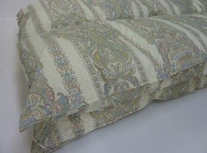 ハンガリーグース羽毛布団　シングルサイズ150×210　色：17850ブルー