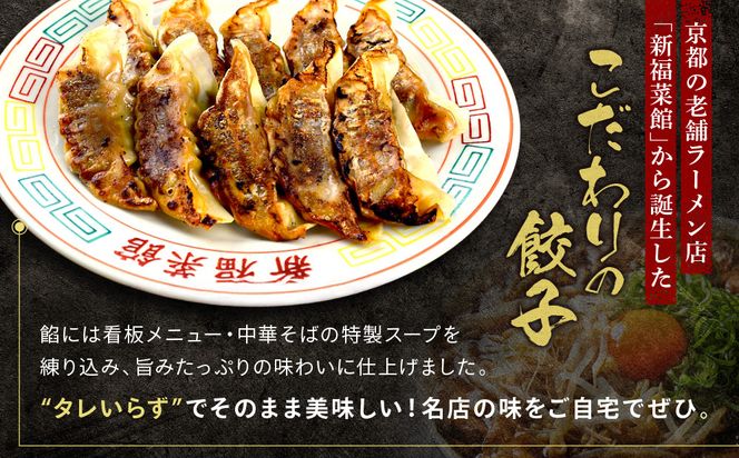 【京都・たかばし】新福菜館 特製餃子 ＜12個入り×5袋＞［ 京都 老舗中華そば専門店 行列店 有名店 秘伝焦がし醬油タレ 特製餃子 人気 おすすめ 冷凍食品 長期保存 餃子 ギョーザ お取り寄せ 通販 送料無料 ふるさと納税 ］ 261009_A-YL003