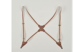 102504-3 お洒落と機能性「ホルスター型サスペンダー」チョコ 272183_AF142