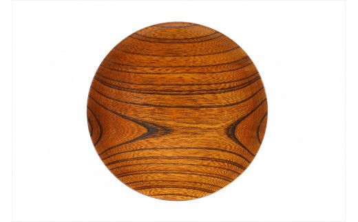 漆 仁取皿 (ニトリ皿) ケヤキΦ24cm　【お皿 グッドデザイン賞受賞 木 雑貨 食器 プレゼント おしゃれ 日本製 神奈川県小田原市】 142069_AR030