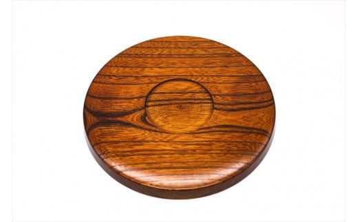 漆 仁取皿 (ニトリ皿) ケヤキΦ24cm　【お皿 グッドデザイン賞受賞 木 雑貨 食器 プレゼント おしゃれ 日本製 神奈川県小田原市】 142069_AR030