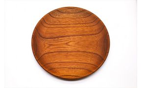 Zelkova皿　24cm 【お皿 木 雑貨 食器 プレゼント おしゃれ プレート 大皿 日本製 神奈川県小田原市】 142069_AR037