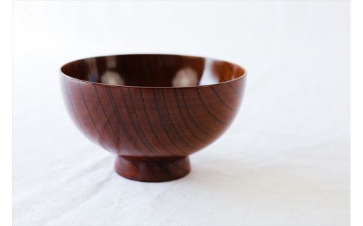 小田原漆椀ケヤキ 中　【お椀 食器 木 雑貨 汁椀 小田原漆器 プレゼント おしゃれ 日本製 神奈川県小田原市 】 142069_AR043