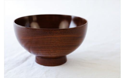 小田原漆椀ケヤキ 大　【お椀 食器 木 雑貨 汁椀 豚汁 具沢山 小田原漆器 プレゼント おしゃれ 日本製 神奈川県小田原市 】 142069_AR044
