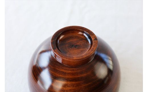 小田原漆椀ブナ 中　【お椀 食器 木 雑貨 汁椀 小田原漆器 プレゼント おしゃれ 日本製 神奈川県小田原市 】 142069_AR045
