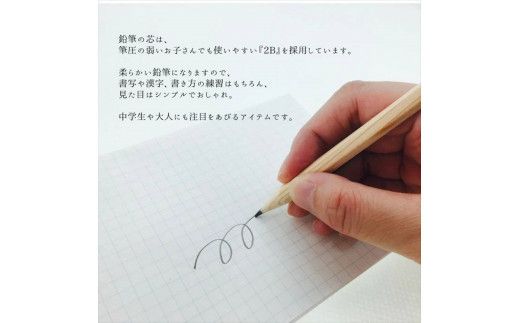 【小田原箱根の間伐材】ヒノキの鉛筆12本セット 142069_AY027