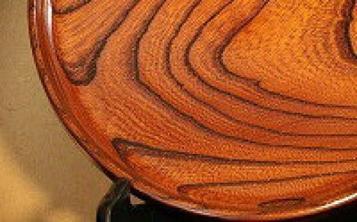 小田原漆器　7寸薄盆【漆塗り 国産天然木 おしゃれ プレゼント 記念 お祝い ふっくらとしたデザイン 木製食器 日用品 キッチン用品 木製 直径205mm×高さ23mm 小田原漆器 神奈川県 小田原市 】 142069_BA008