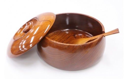 小田原漆器　8寸飯【漆塗り 国産天然木 おしゃれ プレゼント 記念 お祝い ふっくらとしたデザイン 木製食器 日用品 キッチン用品 木製 直径230mm×高さ125mm 小田原漆器 神奈川県 小田原市 】 142069_BA011