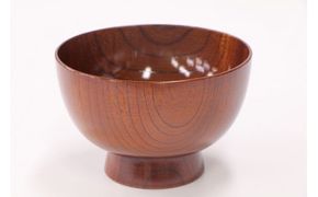 小田原漆器　大椀（雑煮椀）【小田原漆器 欅材 直径130mm×高さ84mm 手作り 漆塗り 国産天然木 おしゃれ プレゼント 記念 お祝い お椀 漆 雑煮椀 漆器 伝統的工芸品 神奈川県 小田原市 】 142069_BA012