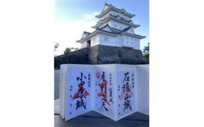 小田原城御城印・御城印帳・石垣山城御城印セット【小田原城 石垣山城 小田原御城印 朱印 一夜城Yoroizuka Farm マルシェ 太閤桐 北条氏 豊臣秀吉 日本100名城 小田原合戦 神奈川県 小田原市 】 142069_CF002