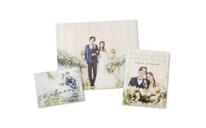 キャンバスアート（F12サイズ：50cm×60cm）【お好きなお写真をキャンバス地に印刷 ウェルカムボード 専用フレーム 結婚式 インテリア 屋内装飾品 文字入れ可（別料金） 思い出 記念 一生の思い出 神奈川県 小田原市 】 142069_CK017