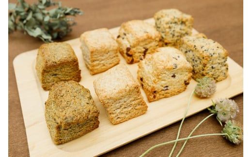 国産や安心安全な食材を大切にしたこだわりの人気ヴィーガンスコーン詰め合わせ １２個セット 個包装 プラントベース マクロビ エシカルスイーツ【 ヴィーガンスコーン 北海道産小麦 北海道産てんさい糖 神奈川県 小田原市 】 142069_CT004