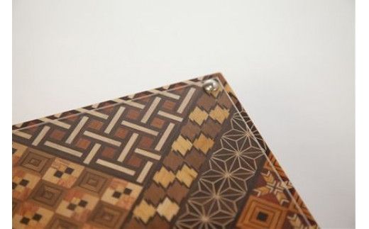 【箱根寄木細工　寄木多目的フレーム　小寄木】中に入れるもので表情が変わる 142069_CW011VC02