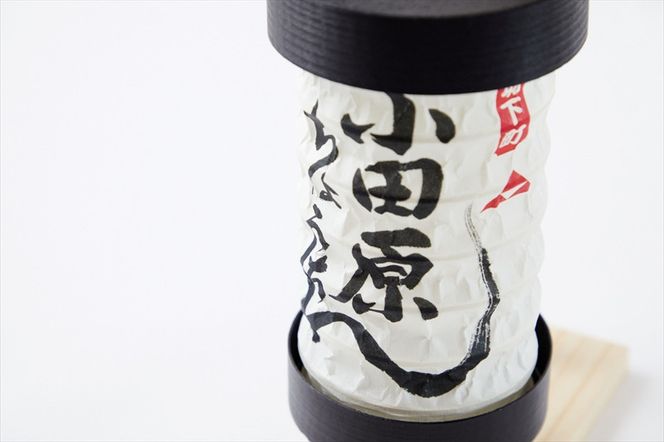 【小田原提灯　ちょうちん 大　スタンド付き】童謡「お猿のかごや」にも登場する小田原発祥の提灯【 提灯 記念品 神奈川県 小田原市 】 142069_CW059