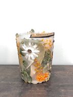 ドライフラワーキャンドル【防災 停電 キャンプ 癒し アウトドア 贈り物 プレゼント ギフト ドライフラワー キャンドル ろうそく 植物 インテリア 花 ハーブ ナチュラル 自然 オシャレ お洒落 神奈川県 小田原市 】 142069_CX005