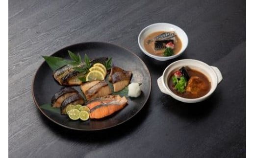 【定期便2ヶ月に1回 合計6回】《料亭 門松》料亭の季節の魚詰め合わせ＆料亭の和豚もち豚のシチューセット定期便（2ヶ月に1回 合計6回お届け）【惣菜 おかず 豚肉 ぶた 冷凍 家庭用 自宅用 贈答品 贈答用 ギフト お取り寄せ 御中元 お中元 お歳暮 贈り物 神奈川県 小田原市 】 142069_DM011