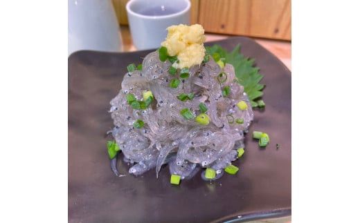 超鮮度！朝どれ 生しらす 小 2パック【凍眠凍結使用】【 惣菜 お刺身 生食 日本酒 焼酎 お取り寄せ 希少部位 御中元 お中元 お歳暮 父の日 母の日 贈り物 】【家庭用 自宅用 贈答品 贈答用 ギフト 神奈川県 小田原市 】 142069_DQ003