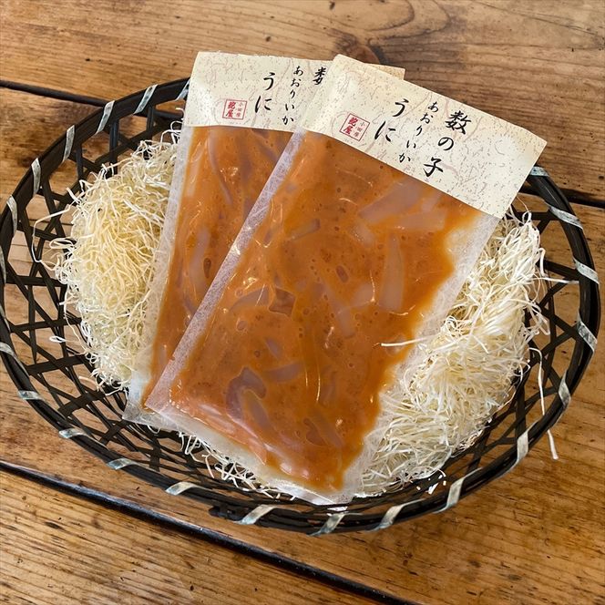 王様の塩辛 雲丹風味 2パック【あおりいか 塩辛 うに おつまみ 珍味 惣菜 海鮮 いかの塩辛 珍味 お取り寄せ 御中元 お中元 お歳暮 父の日 母の日 贈り物 日本酒 焼酎 】【神奈川県小田原市早川】 142069_DQ089