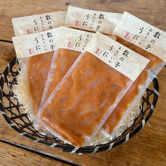 王様の塩辛 雲丹風味 6パック【あおりいか 塩辛 うに おつまみ 珍味 惣菜 海鮮 いかの塩辛 珍味 お取り寄せ 御中元 お中元 お歳暮 父の日 母の日 贈り物 日本酒 焼酎 】【神奈川県小田原市早川】 142069_DQ093