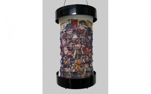 ゆらぎLEDちょうちん　9人全員【ゆらぎ 提灯 ちょうちん LED電球 和紙 やわらかい灯り 最新技術 ゆらぐＬＥＤ電球 炎のよう 小田原型ちょうちん リアルキャンドルLEDランプ 神奈川県 小田原市 】 142069_DS010