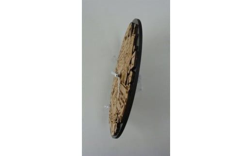 新マンホールデザイン「小田原巡り」制作記念時計【マンホール 小田原マンホール 小田原巡り 制作記念時計 マンホールモチーフ時計 直径：250mm 厚さ（本体部分）：9mm 厚さ（時計部分含む）：26mm 神奈川県 小田原市 】 142069_EA001