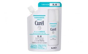 花王  Curel キュレル　潤浸保湿乳液 つめかえ用 100ml【美容　化粧品 コスメ 人気　スキンケア　乳液　乾燥 敏感肌 乾燥肌 肌荒れ セラミドケア 保湿　消炎剤 アルコールフリー　無香料 無着色  弱酸性 医薬部外品 神奈川県 小田原市 】 142069_EJ009