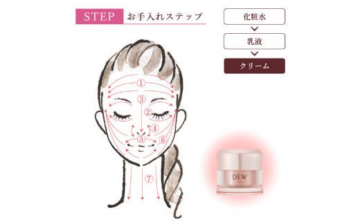 DEW　クリーム【 美容 化粧品 コスメ 保湿ケア 保湿 潤い 美滴クリーム ハリ密肌 美滴エイジングケア 神奈川県 小田原市 】 142069_EJ028