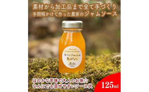手づくりジャムソース 8本セット 手作りみかん キウイ あまなつ ブルーベリー 125ml 詰め合わせ ギフト 【 家庭用 自宅用 贈答品 贈答用 ギフト お取り寄せ お中元 お歳暮 贈り物 お祝い 神奈川県 小田原市 】 142069_EZ012