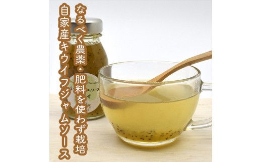 スイスで加工品を学んだ農家が手間暇かけた『手づくりジャムソース【キウイ】』8本セット【 家庭用 自宅用 贈答品 贈答用 ギフト お取り寄せ お中元 お歳暮 贈り物 お祝い 神奈川県 小田原市 】 142069_EZ030VC02