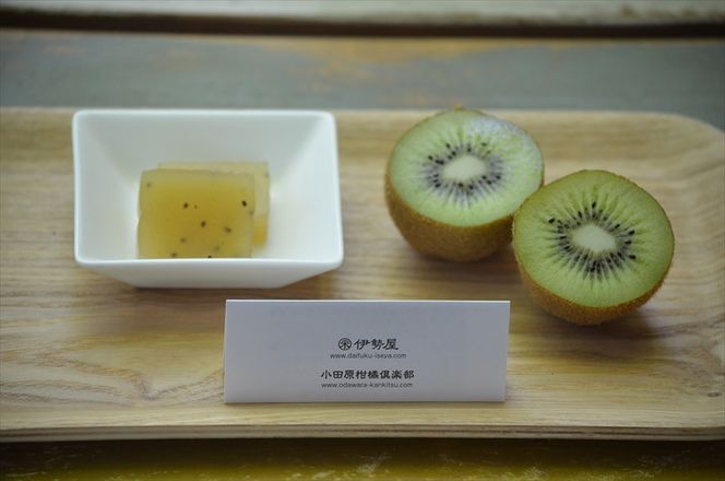小田原老舗和菓子店の手づくり小田原キウイの生ようかん【和菓子店 手作りようかん 小田原キウイの生ようかん キウイフルーツ 職人の手作り 銘菓　自家製キウイジャム 神奈川県 小田原市 】 142069_FB002