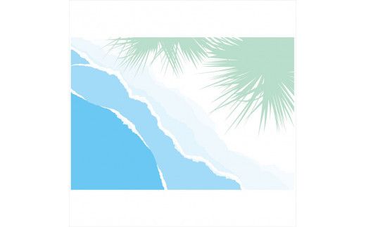 【一つの罪と二つのリング】直筆サイン入り　額付きジークレープリント　小田原にある景色　心象風景　片田舎の風景　子供の頃に見た風景　海　空　山 142069_FU052