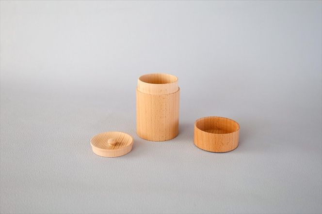 ブナ 茶筒 【 お茶用品 神奈川県小田原市】 142069_GE004