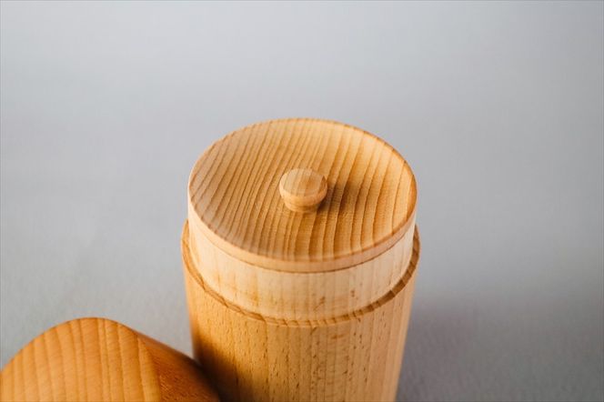 ブナ 茶筒 【 お茶用品 神奈川県小田原市】 142069_GE004