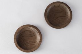 ナラの小皿 2枚セット 【 食器 神奈川県小田原市】 142069_GE008