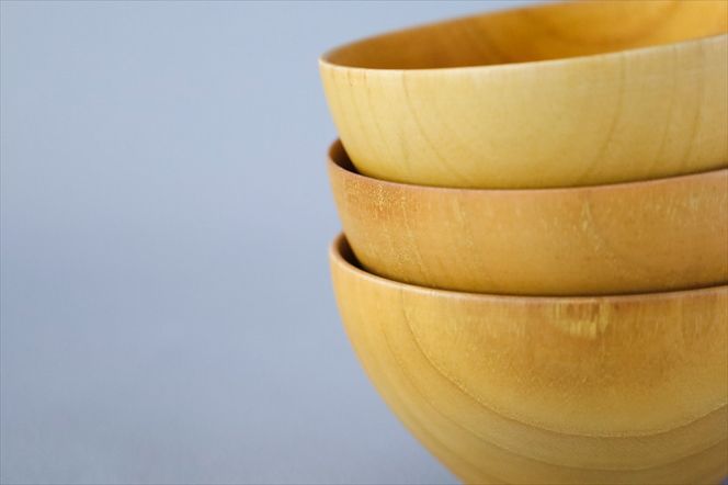 マーメイド椀 ナチュラル 3客セット 【 食器 神奈川県小田原市】 142069_GE013