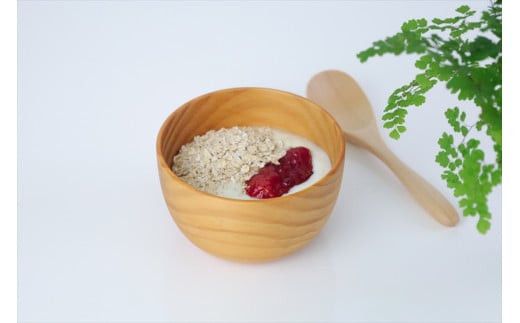 ヨーグルトボウル　木　雑貨　プレゼント　祝い　おしゃれ【 食器 神奈川県 小田原市 】 142069_GE020