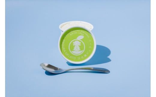 小田原産江之浦ジェラート６種（みかん、湘南ゴールド、ブルーベリーミルク、いちごミルク、キウイヨーグルト、甘夏ヨーグルト）120mlカップ各１個合計６個 142069_GJ076