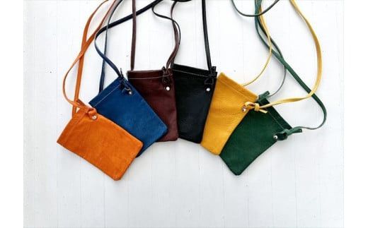 スマホポシェット（小）グリーン【 神奈川県 小田原市 】 142069_GN005VC06