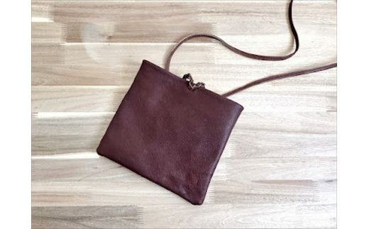 鹿の角ボタンのウォーカーズサコッシュ(ブラウン)【 神奈川県 小田原市 】 142069_GN010VC03