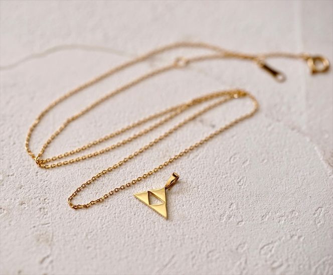 小田原北條　三つ鱗ネックレス（チェーン付き）【 ジュエリー アクセサリー 神奈川県 小田原市 】 142069_GW005