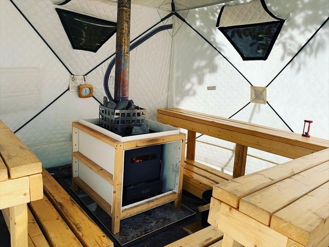 地産地消の銭湯みたいなテントサウナ「公衆アウトドアサウナ ノサウナ ODAWARA」の1日利用券【 サウナ 神奈川県 小田原市 】 142069_GX001